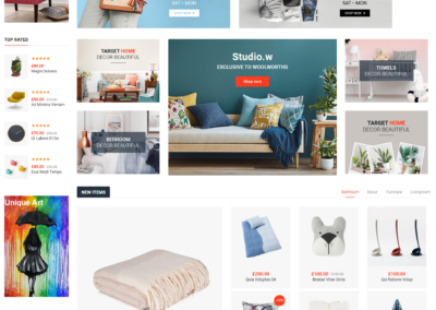 Multi Vendor eCommerce Website with wordpress woocommerce