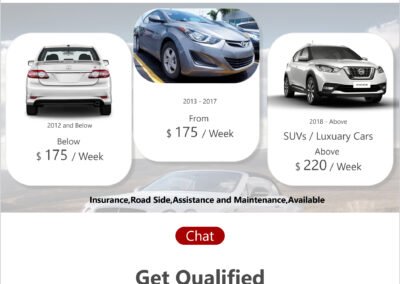 Car rental website PSD to wordpress design with Elementor