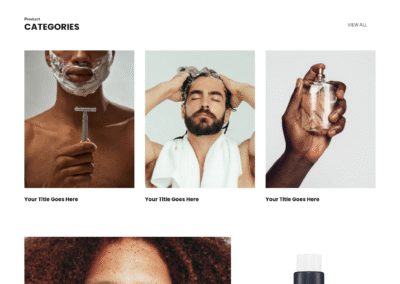 Skin Care Ecommerce Website